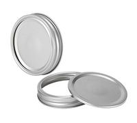 Couvercles de Bocaux à Large Bouche, Couvercles de Bocaux de Conserve Ronds de Type Fendu, Couvercles de Bocaux Mason en Métal, Couvercle d'étanchéité de Récipient Alimentaire