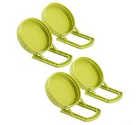 Couvercles de bocaux de germination de qualité alimentaire avec support intégré, compatibles avec les bocaux standard de 7,6 à 96,5 cm pour bocaux à large ouverture, améliore le processus de