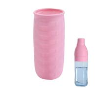 Couvercles de bouteille en silicone - Articles de toilette de voyage | Articles de toilette de voyage de voyage extensibles pour bouteilles standard et de voyage - Empêche les déversements dans les