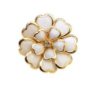 Couvercles de Bouton Fleur - DIY Décoratifs en Métal en Forme de Fleur - Couvercle de Bouton pour Manchettes de Blouses Femmes - pour Grand-mère, Femme, Mère, Fille, Amie