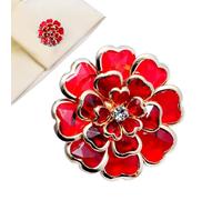 Couvercles De Boutons Fleur Pour Femmes DIY Décoratifs en Métal en Forme de