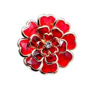 Couvercles De Boutons Fleur Pour Femmes DIY Décoratifs en Métal en Forme de