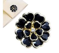 Couvercles De Boutons Fleur Pour Femmes, Vintage Fantaisie DIY Décoratifs En Métal Forme Fleur, Couvercle de Bouton à Clip pour Bijoux Femmes, pour, Grand-Mère, Maman, Épouse, Fille