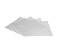 Couvercles de brûleur de poêle 4pcs, plage de gaz à gaz protecteurs de brûleur supérieur protecteur de poêle à gaz non stick réutilisable pour la cuisine, la cuisson, cuttable (Argent)