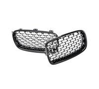 couvercles de calandre Calandre 1 Paire de calandres Avant pour BMW F30 F31 F35 2012 2013 2014 2015-2018 Facelift Remplacement de calandre de Rein Racing Avant(Chrome Black)