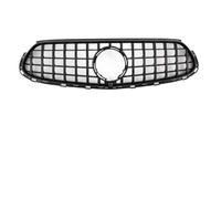 couvercles de calandre Calandre Grille d'admission de radiateur Avant Style GT, Compatible avec Mercedes Benz GLC X254 2023-2024, Accessoires de réglage(Silver)