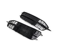 couvercles de calandre Calandre Grille de Phare antibrouillard Avant pour Audi S6 A6 C7 S-Line 2012-2014, 1 Paire de grilles de phares antibrouillard en nid d'abeille