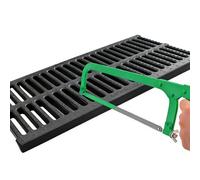 Couvercles De Drain Extérieurs Découpés sur Mesure, Grilles De Drain, Couvercles De Canalisation, Grilles De Drainage Extérieures pour Tranchées(50x30x3cm(LxWxH))