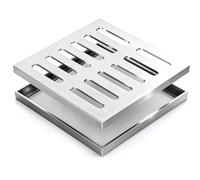 Couvercles De Drain Extérieurs, Protecteurs De Drain, Couvercles De Canalisation pour Empêcher Les Feuilles De S'accumuler, pour Garage, Cuisine, Cour, Route(30x20x3cm)