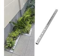 Couvercles De Drain Système De Drainage De Tranchée Robuste pour La Cour, Canal De Drainage Extérieur avec Grille Amovible en Acier Inoxydable, Crépine De Drain, W5cmxH5cm(2"x2")
