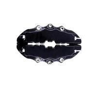 Couvercles De Garniture D'étrier Automobile-ensemble De Coques De Style De Disque De Frein Premium Shine Arrière Compatible 2 Pièces | Garde D' De Roue Et Résistante À La Températu