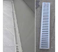 Couvercles de grille de vidange commerciaux - Solutions de drainage robustes pour patios, allées et cuisines de restaurant - Protection anti-corrosion du sol