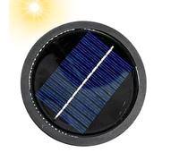 Couvercles de lampe solaire de rechange - LED étanche 600 mAh longue durée - pour jardin, pelouse, balcon, cour, terrasse, clôture extérieure, parc, , route, nuit