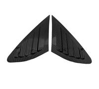 Couvercles De Persiennes De Vitres Latérales Arrière De Voiture, pour Ford pour Focus Sedan 2005 - 2008 Volets De Vitres LatéRales(Carbon Fiber)