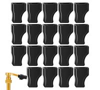 Couvercles De Pointe De Pompe À Sirop De - Couvercle De Verseur De Pompe À Bouteille Réutilisable En Silicone | Protecteur De Condiments De Qualité Alimentaire, 20 Pièces Pour Café, Café, Sucre,