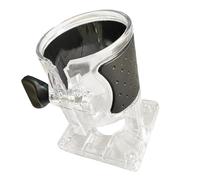 Couvercles de protection pour machine à tailler, fixation de routeur en plastique pour une coupe précise dans l ' artisanat du bois pour les travaux de détails fins, base de routeur en plastique