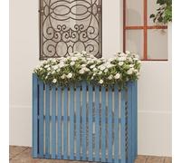 Couvercles de radiateur for la maison, clôture de climatiseur, couvercle de dissipateur de chaleur, couvertures de plantes, climatiseur extérieur en bois, matériau extérieur, convient for climatiseur