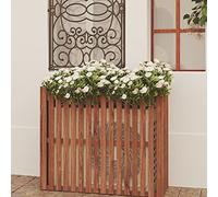 Couvercles de radiateur pour la maison, couvertures de plantes, clôture de climatiseur, couvercle de dissipateur de chaleur, couvercle de protection pour climatiseur, matériau extérieur, ada