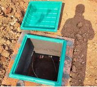 Couvercles de regard encastrés en résine robuste | Trappes d'accès intérieures et extérieures | Durable, résistant aux intempéries | Différentes tailles (600 x 800 mm) pour une utilisation sûre et