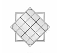 Couvercles de regards, Avec une excellente résistance à la compression et stabilité, durable(70 * 70 * 8cm/27.5 * 27.5 * 3.14in)