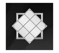 Couvercles de regards, Fabriqué en acier inoxydable, il est stable et dur(40 * 40 * 8cm/15.7 * 15.7 * 3.14in)