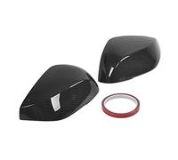 Couvercles de rétroviseur de remplacement en fibre de carbone sèche pour Q50 Q50S Q60 Q60S V37 CV37 2013 2021 Couvercle de rétroviseur latéral Capuchon de rétroviseur arrière