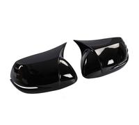 Couvercles de rétroviseurs Couvercle De Rétroviseur Latéral De Voiture, Capuchon D'aile, Porte Extérieure, Autocollant, Garniture, Pour Honda CRV CR-V 2017 2018 2019 2020(Bright black)
