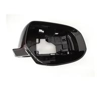 Couvercles de Rétroviseurs Extérieurs Pour Mitsubishi Pour Outlander 2013 2014 2015 2016 2017 2018 2019 Cadre De Rétroviseur Accessoires Voiture Couvercle D'aile Porte(Bright black R)