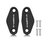 Couvercles de Rétroviseurs Vis en Aluminium CNC Pour CFMOTO 675SRR 675srr 24-25 Pare-brise Miroir Éliminateur Capot Accessoires Pour Moto CNC Cache Pour Trou De Rétroviseur(Aa-1)