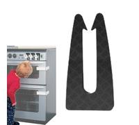 Couvercles de sécurité pour boutons de cuisinière,Verrouillage universel de la porte du four, sécurité des | Verrouillage enfant du four pour la sécurité des, sans vis ni perceuse, couvercles