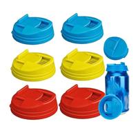 Couvercles de soda, 6 pc 2, 4 couvercles de soda réutilisables, à l'épreuve des, protecteur rond, plastic