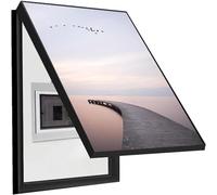 Couvercles De Tableau Électrique, Peinture Suspendue Coffret Électrique, Panneau Horizontal pour Salle De Bain, Chambre, Salle À Manger, Accent Mural Moderne