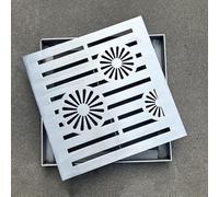 Couvercles de vidange d'extérieur pour un drainage rapide, une protection contre les débris et une gestion de l'eau de pluie dans les patios, gouttières et cours - Qualité supérieure, design durable