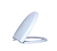 Couvercles de WC, Couvercle de toilette ultra résistant monté en une seconde, démontage for toilettes forme U(35.5~36cm*45~48cm)