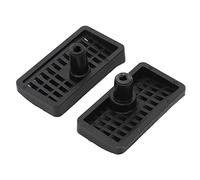 Couvercles d'Entrée d'Eau pour Moteur Hors-Bord Marin Compatible avec Hidea Parsun 6H1 2T Nylon Remplacement 6H1-45214-00 Paire Gauche Droite