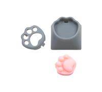 Couvercles en silicone en forme de griffe pour claviers de conception de texture, faciles à installer, ne se décolorent pas pour clavier de bureau et de jeu avec clavier mécanique en silicone
