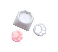 Couvercles en silicone en forme de griffe pour claviers de conception de texture, faciles à installer, ne se décolorent pas pour clavier de bureau et de jeu avec clavier mécanique en silicone