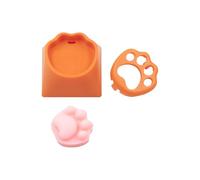Couvercles en silicone en forme de griffe pour claviers de conception de texture, faciles à installer, ne se décolorent pas pour clavier de bureau et de jeu avec clavier mécanique en silicone