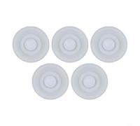 Couvercles en Silicone Étanches pour Gobelets et Bouteilles, Lot de 5 | Silicone, Air-tight Seal, Prevents Spills, Easy Install, 5-pack Replacement Gaskets For Mugs And Vacuum Bottles