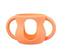 Couvercles en silicone Porte-bouteille flexible avec housse anti-chocs pour biberons en verre. Couvercles de protection