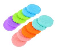 Couvercles en Silicone pour Pot de Yaourt, Lot de 12, Rond | Adaptateur pour Pot de Yaourt Multidélices, Couvercles Silicone Pots Yaourts, Couvercle Pot Yaourt Multi