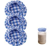 Couvercles en tissu réutilisables pour levain x3 Vendos85