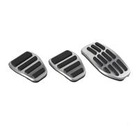 Couvercles Pédales Frein pour X-Trail T32 Couvercles Pédales | Compatible Qashqai J11, finition aluminium brossé, installation rapide outils, look pour sportif immédiat