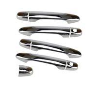 Couvercles Poignée Porte Compatible Avec Toyota Pour Tacoma 2005 2006 2007 2008 2009 2010 2011 Chrome Argent Plastique 1 Ensemble Poignée Porte Extérieure Garniture Voiture