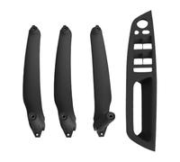 Couvercles Poignées Intérieures Pour BMW E70 E71 E72 X5 X6 2007-2014 RHD LHD Accoudoir Poignée Porte Intérieure Voiture Panneau Intérieur Tirer Garniture Couverture(Noir,RHD A)