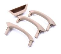 Couvercles Poignées Intérieures Pour BMW X3 X4 F25 F26 2010-2017 Poignée Porte Gauche Droite Panneau Intérieur Garniture Traction Couvercle(Beige,4PCS)