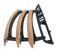 Couvercles Poignées Intérieures Pour BMW X5 X6 E70 E71 2007-2014 LHD RHD 7 Pièces Ensemble Panneau Commutateur Fenêtre Porte Intérieure Poignée Traction(Sattle Brown,RHD)