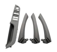 Couvercles Poignées Intérieures Pour Série 3 E90 E91 316 318 320 325 328i 2004-2012 LHD Panneau Commutateur Fenêtre Intérieure Poignée Porte Complète(Gray,Low-end 37.5)
