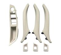 Couvercles Poignées Intérieures Pour Série 5 F10 F11 520 523 525 528 2010-2017 7PCS LHD Interrupteur Lève-vitre Intérieur Accoudoir Couvercle Poignée Ensemble(Oyster,B)