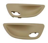 Couvercles Poignées Intérieures Pour Série 5 F10 F11 F18 2010-2017 Garniture E Couvercle Poignée Porte Intérieure Voiture Gauche Droite 2/4 Pièces(Beige,2pcs Set)